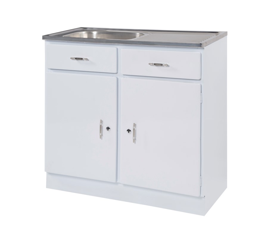 914MM X 457mm Sink Unit - Available in left or right hand bowl